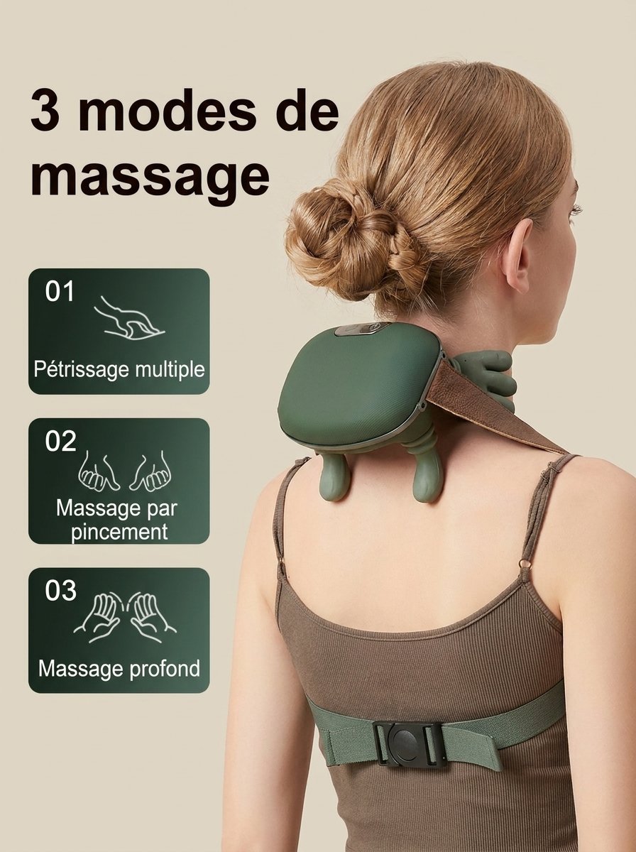 Les 3 modes de massage