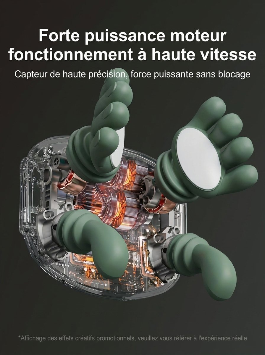Moteur puissant et capteur de précision